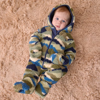 Camo Peak Sherpa Boys Pram