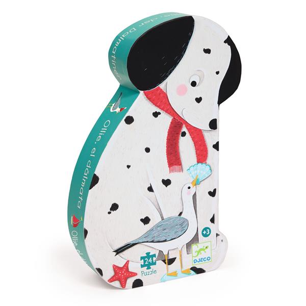 Silhouette Puzzle Ollie The Dalmation