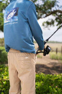 SALTWATER BOYS TOPSAIL PERFORMANCE PANT KHAKI
