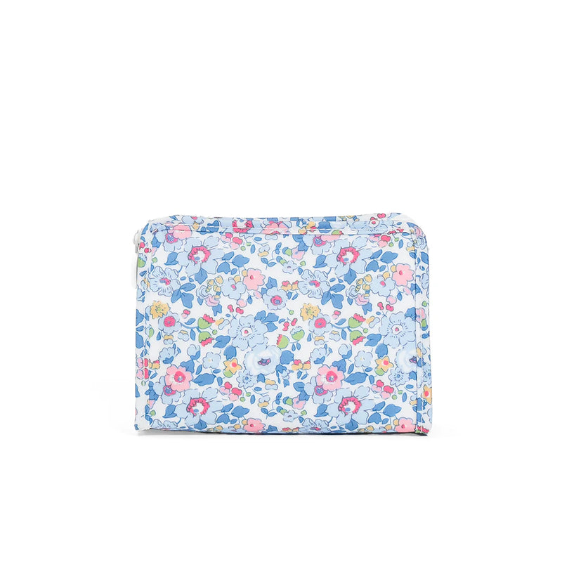 TRVL ROADIE LARGE ZIP POUCH BRIDGEHAMPTON FLORAL