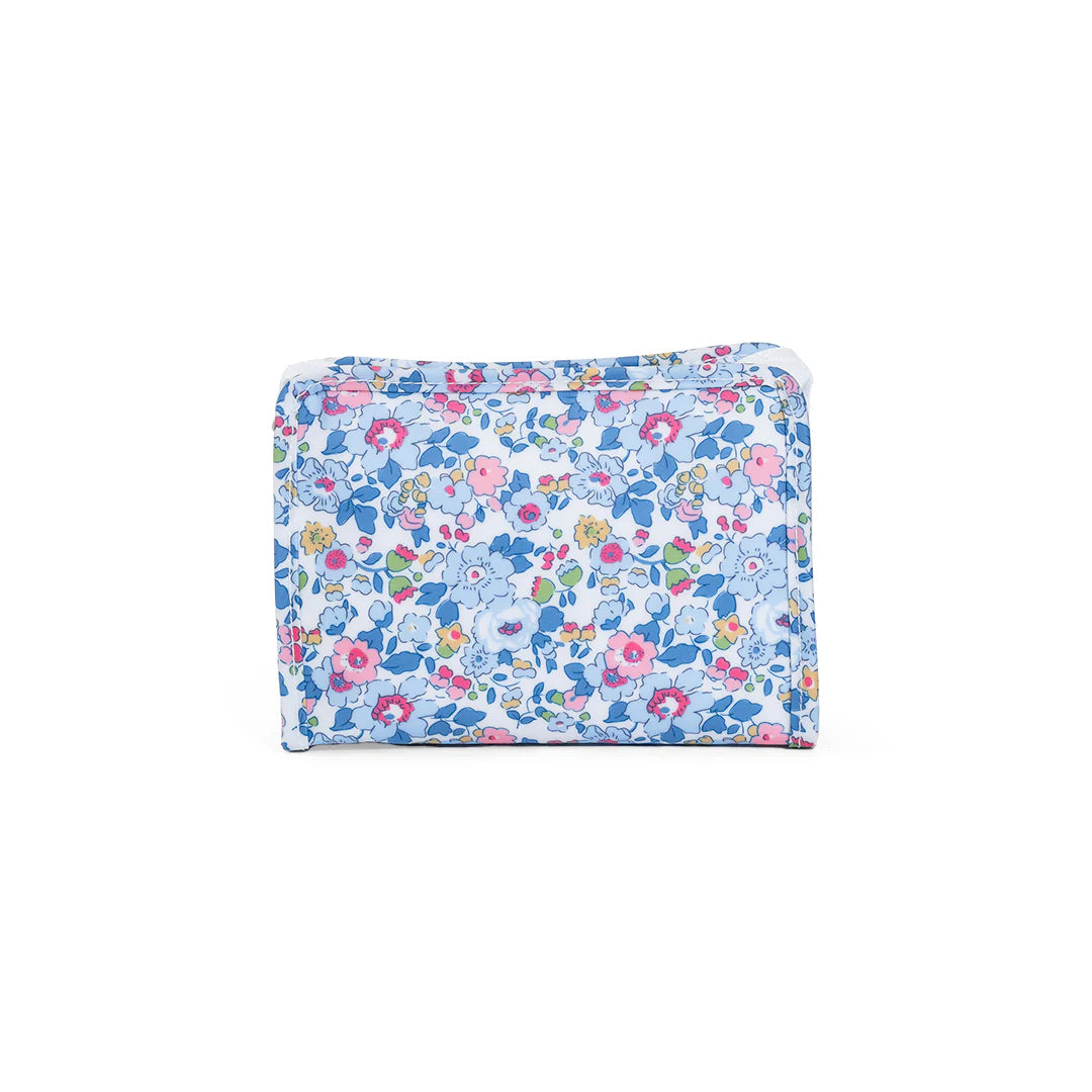 TRVL ROADIE SMALL ZIP POUCH BRIDGEHAMPTON FLORAL