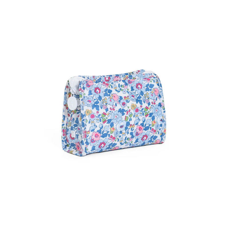 TRVL ROADIE SMALL ZIP POUCH BRIDGEHAMPTON FLORAL