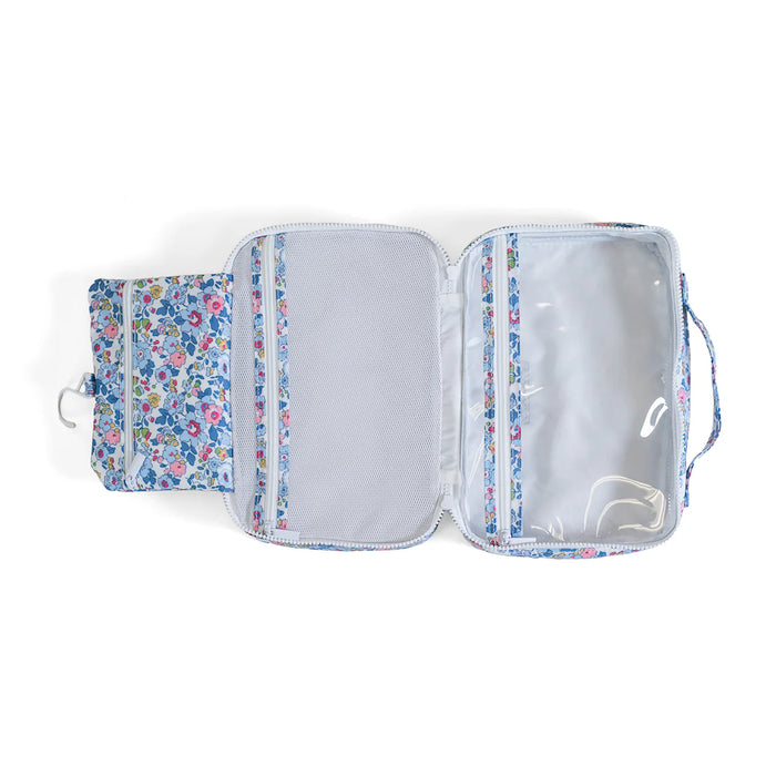 TRVL BUNDLE UP HANGING TOILETRY BAG BRIDGEHAMPTON FLORAL
