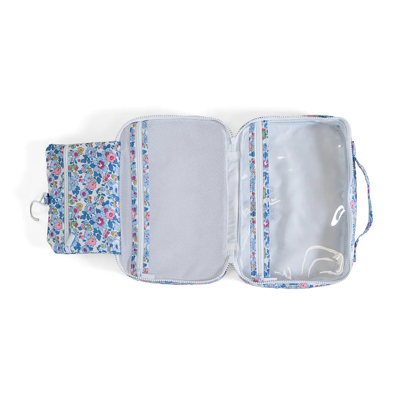 TRVL BUNDLE UP HANGING TOILETRY BAG BRIDGEHAMPTON FLORAL