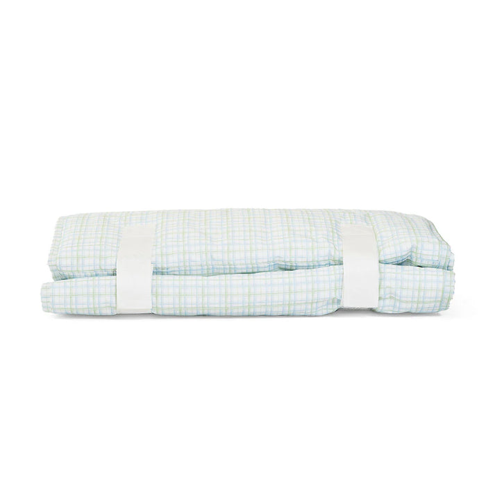 TRVL REST UP NAP MAT CLASSIC PLAID GREEN