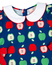 SMOCKINGBIRD APPLE ORCHARD PRINT DRESS