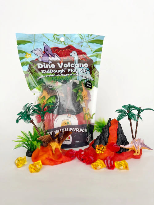 Dino Volcano Kiddough Play Kit