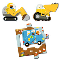 Giant Floor Construction Site 17 Pc Puzzle