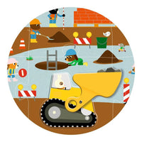 Giant Floor Construction Site 17 Pc Puzzle