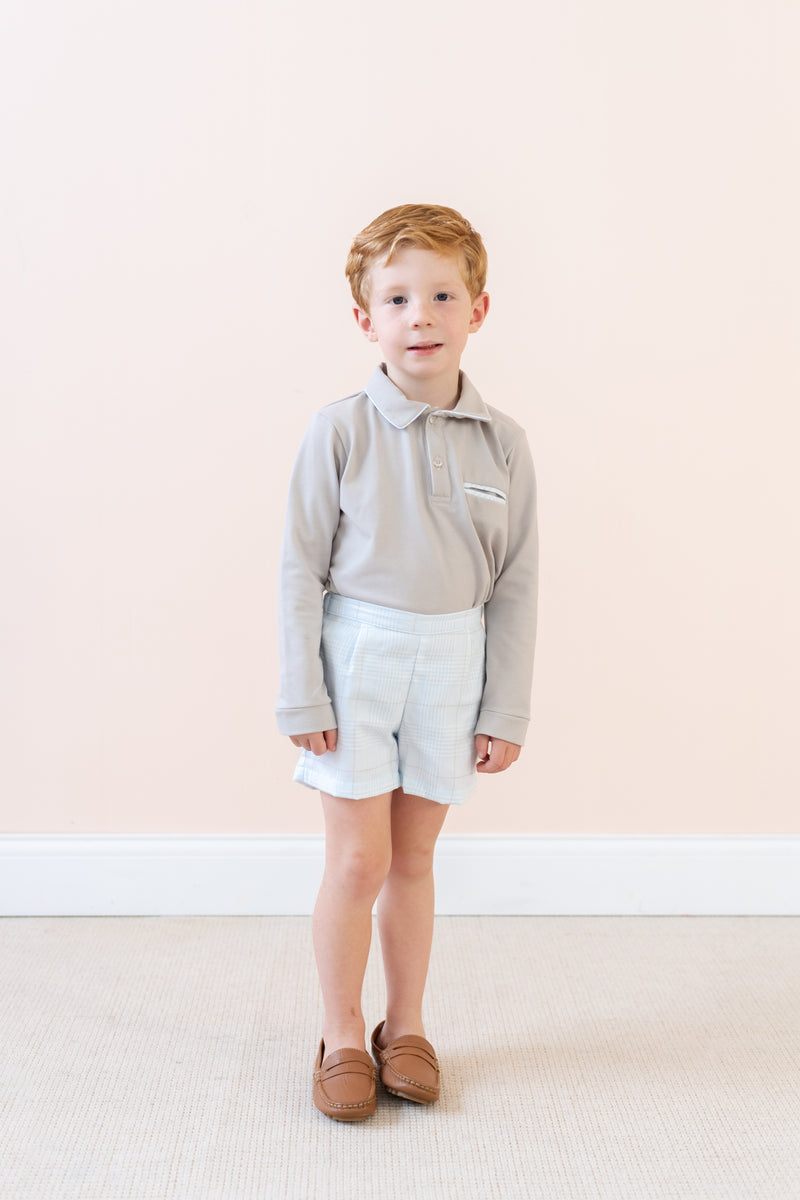 LA BOUTIQUE BY DONDOLO WILLIAM LONG SLEEVE BOY SET