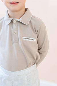 LA BOUTIQUE BY DONDOLO WILLIAM LONG SLEEVE BOY SET
