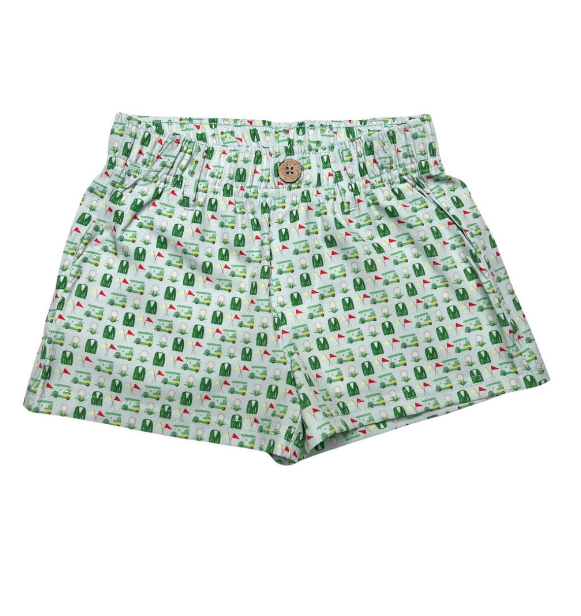 Performance Play Shorts Green Golf