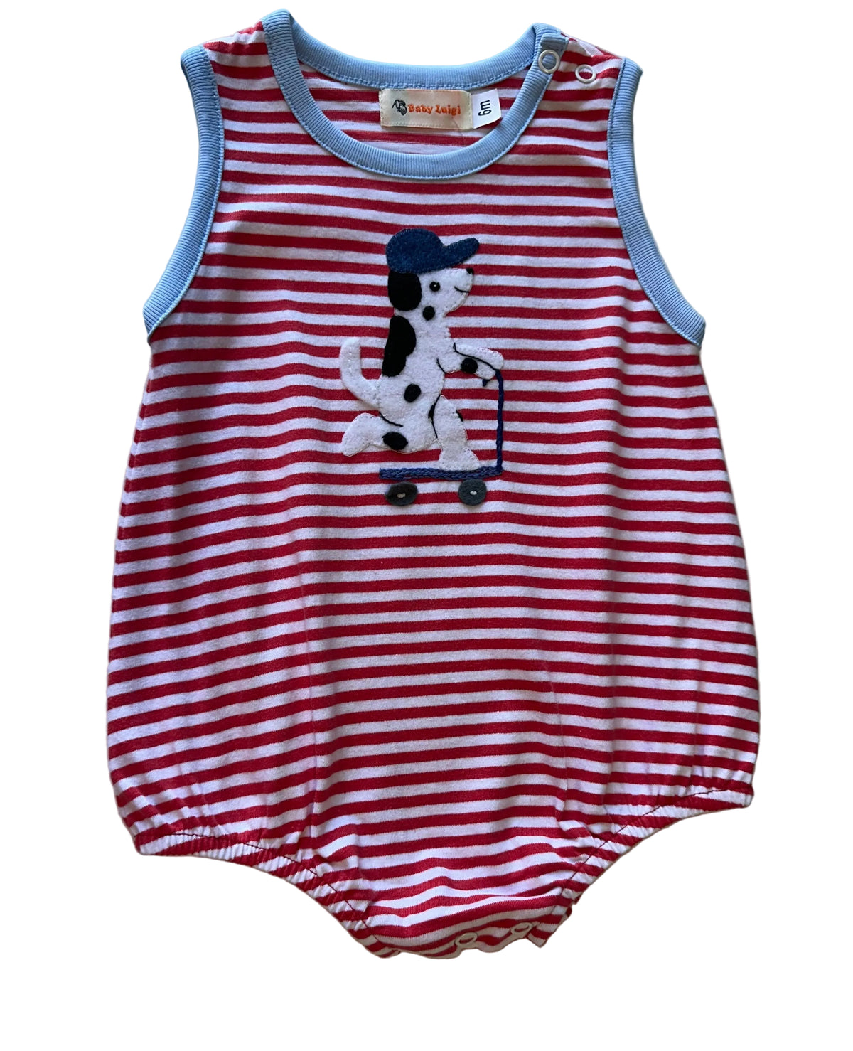 DALMATION RED STRIPE BUBBLE