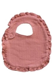 WOVEN COTTON TERRY DOUBLE CLOTH BABY BIB