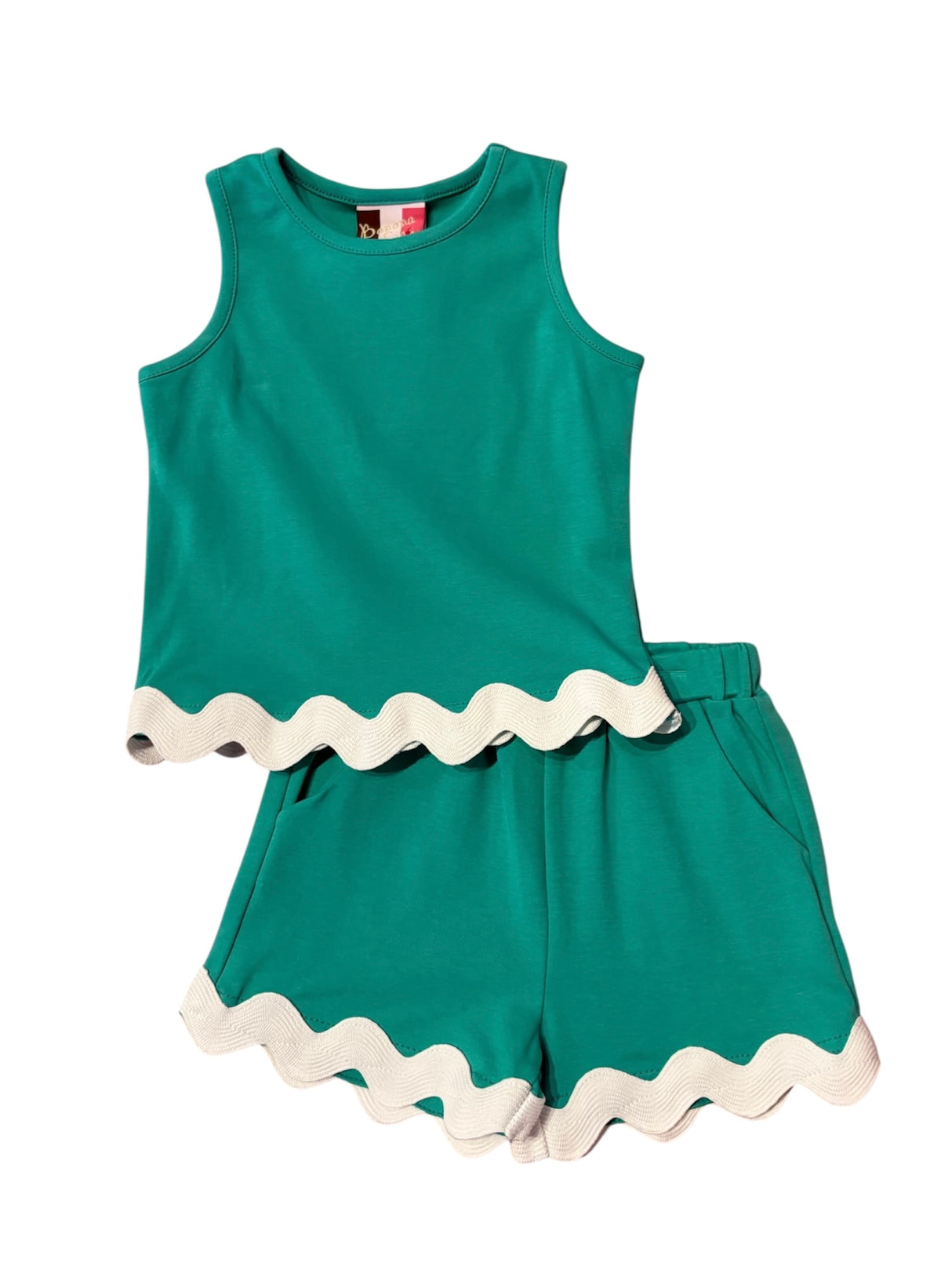 ABIGAIL SHORT SET GREEN