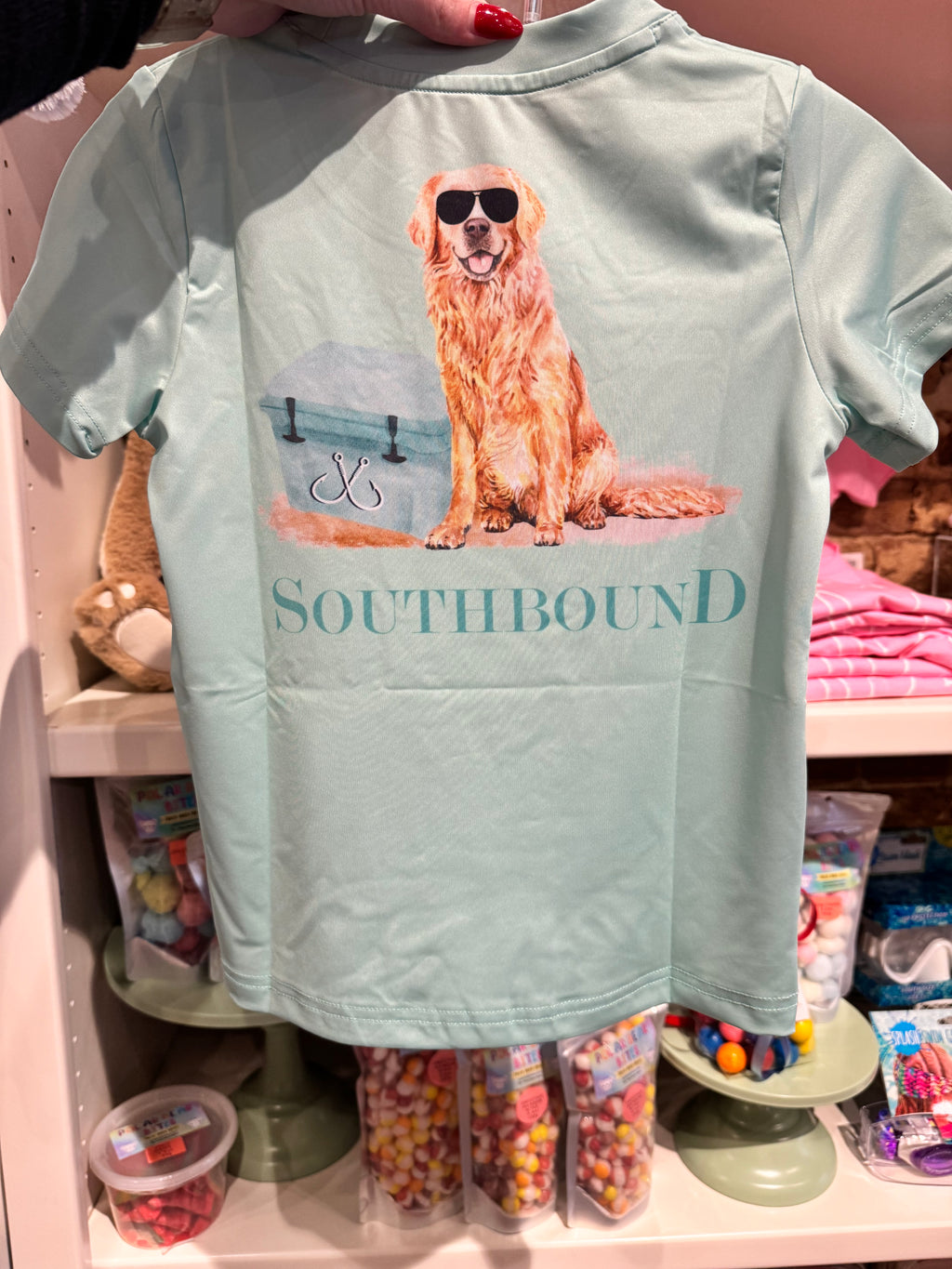 SOUTHBOUND PERFORMANCE TEE GOLDEN