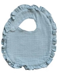 WOVEN COTTON TERRY DOUBLE CLOTH BABY BIB