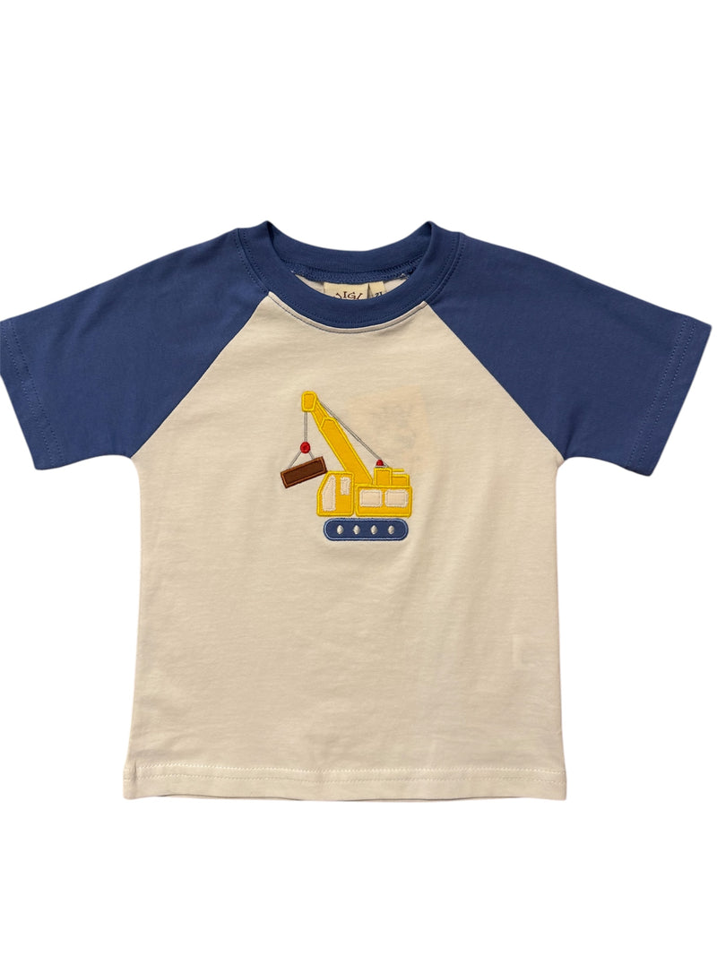 LUIGI RAGLAN CRANE TEE