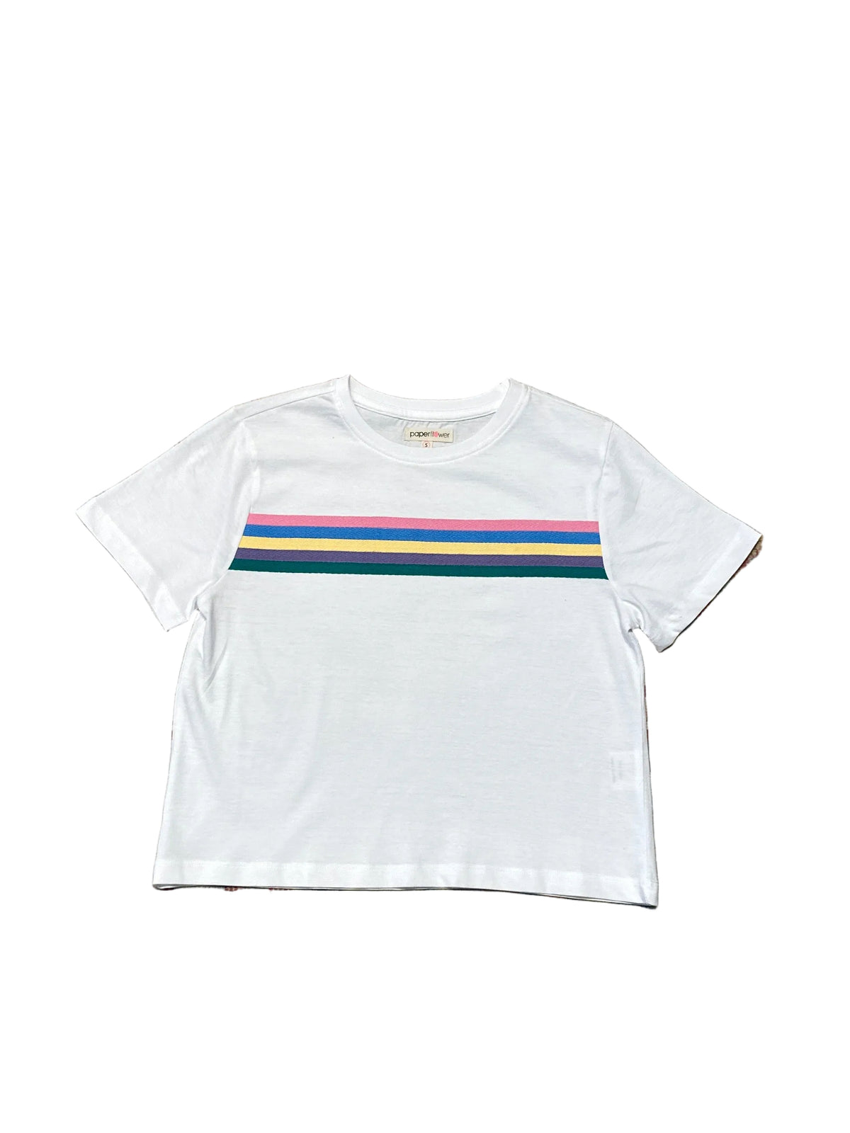Multi Color Stripe Tee