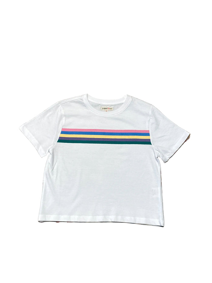 MULTI COLOR STRIPE TEE