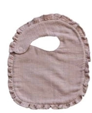 WOVEN COTTON TERRY DOUBLE CLOTH BABY BIB