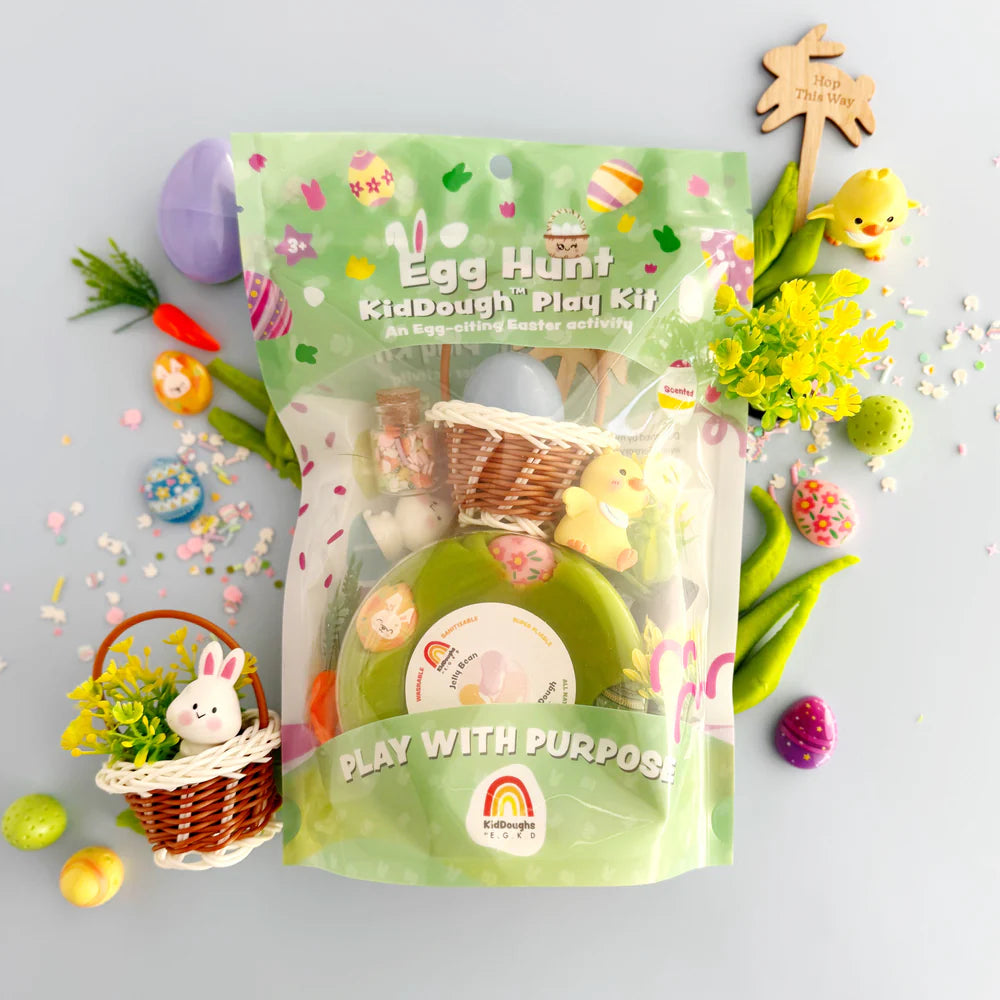 EGG HUNT KIDDOUGH PLAY KIT