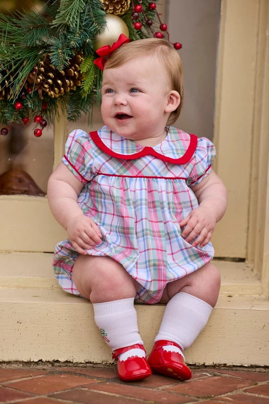 Little English Eleanor Bubble Douglas Plaid