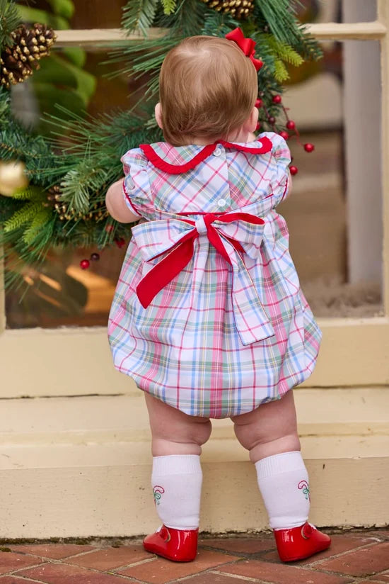 Little English Eleanor Bubble Douglas Plaid