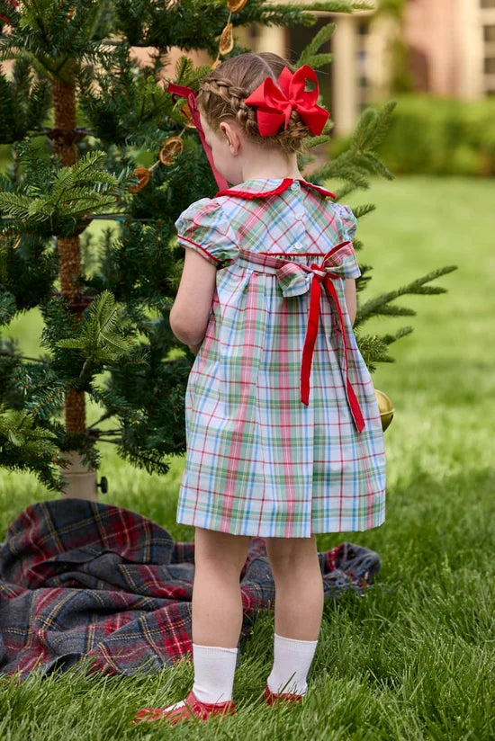 Little English Eleanor Dress Douglas Plaid