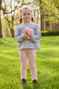 Little English Light Pink Leggings