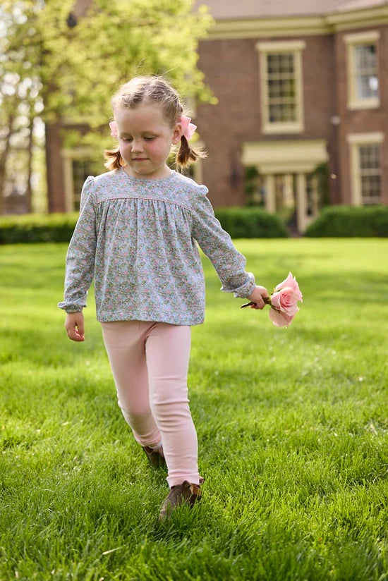 Little English Light Pink Leggings