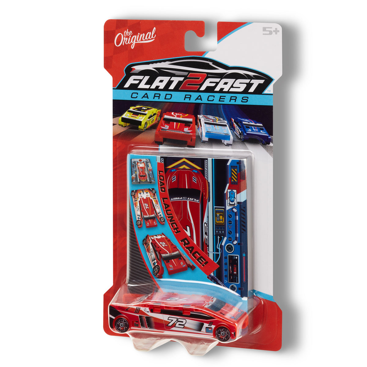 FLAT 2 FAST CARD RACERS