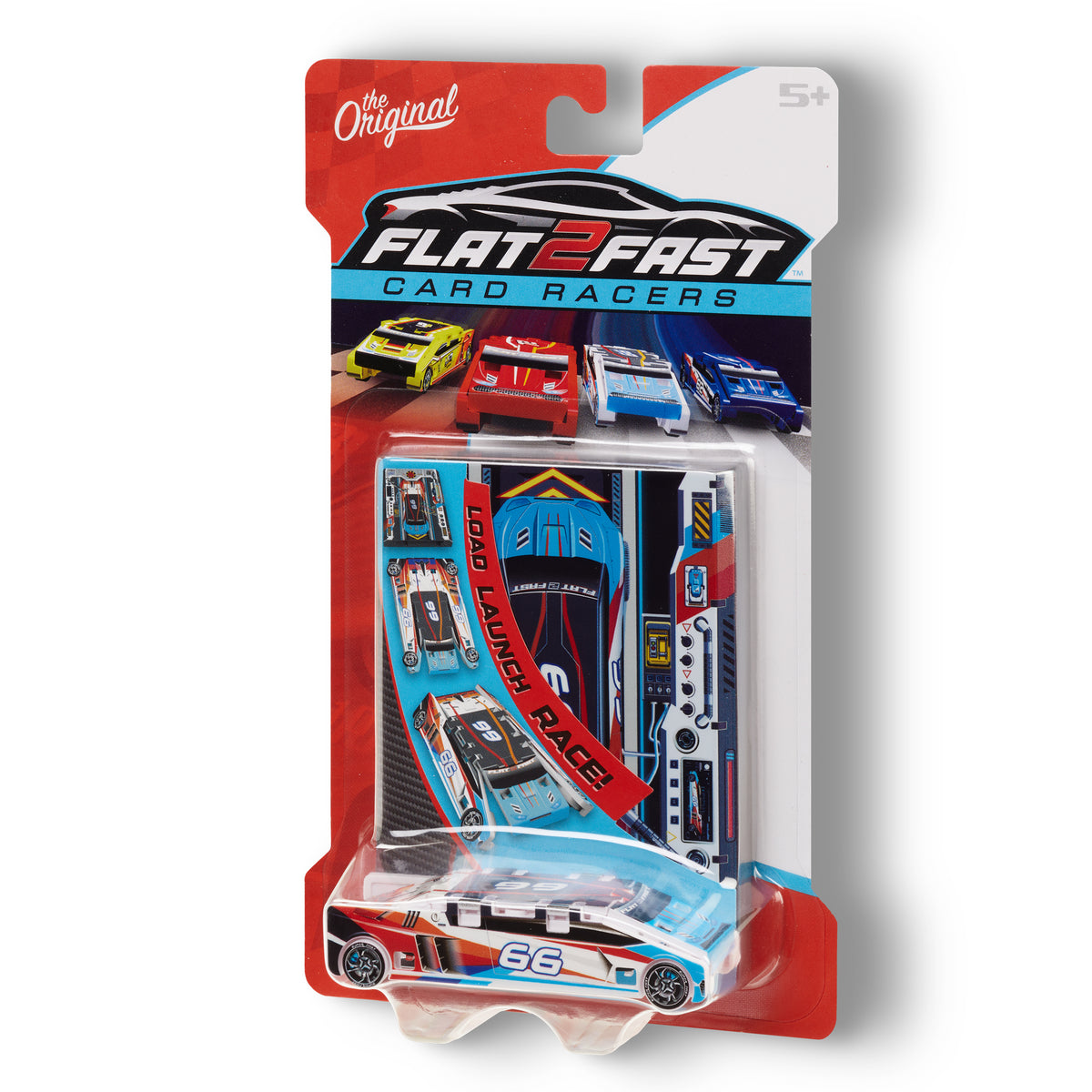 FLAT 2 FAST CARD RACERS