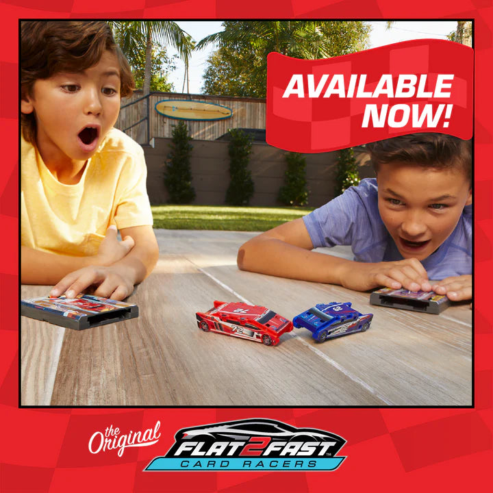 FLAT 2 FAST CARD RACERS