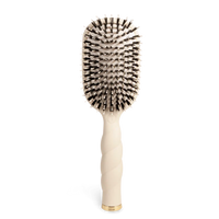 BOAR BRISTLE HAIR BRUSH TAN