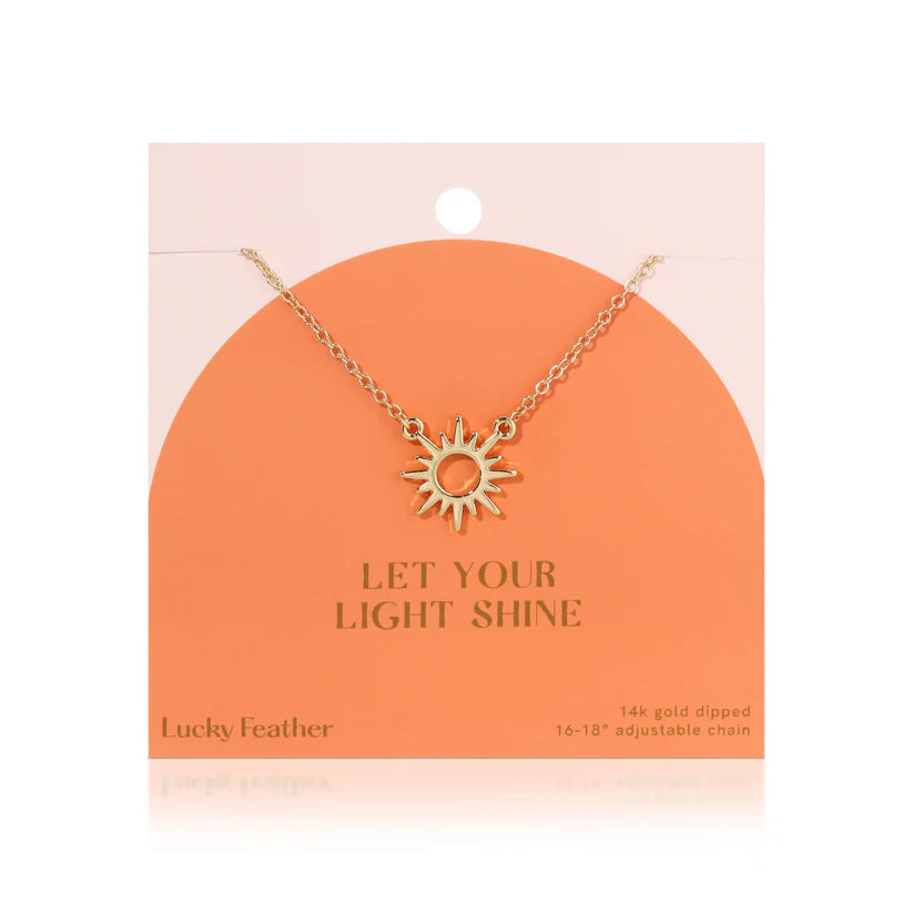Faith Necklace - Let Your Light Shine