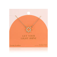 Faith Necklace - Let Your Light Shine