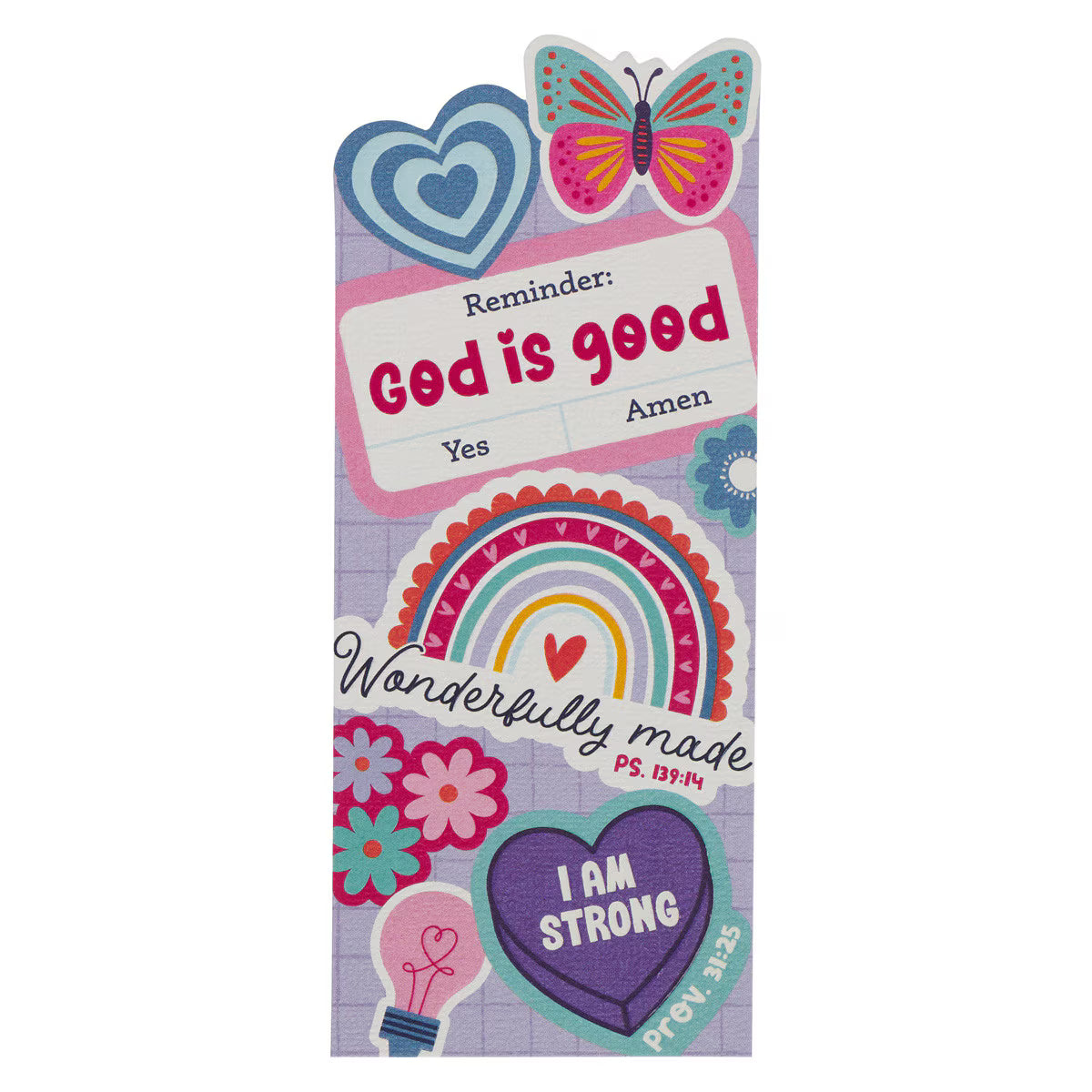 GOD IS GOOD PREMIUM CARDSTOCK BOOKMARK