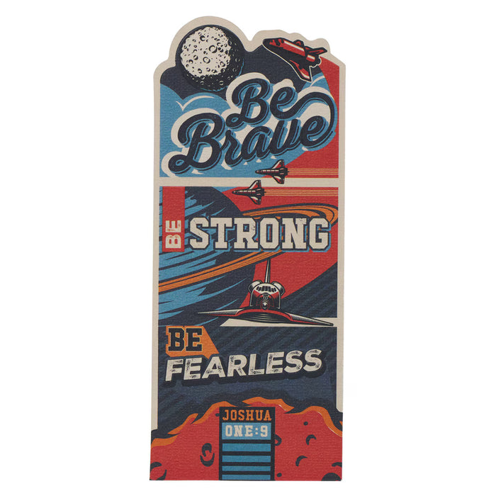 BE STRONG PREMIUM CARDSTOCK BOOKMARK