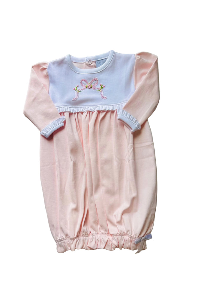 Light Pink Gown With Bow