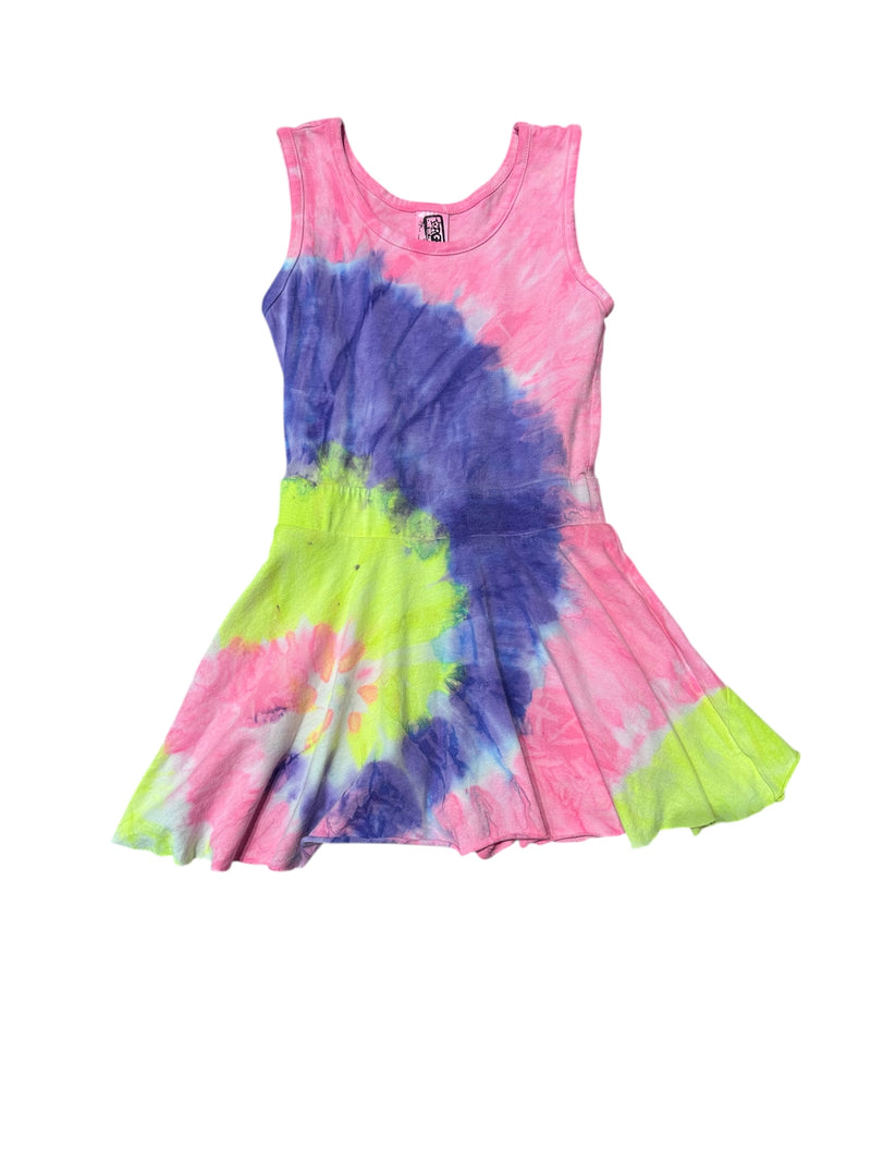 ERGE GIRLS TIE DYED SHORT ROMPER