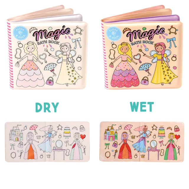 Floss & Rock Princess Magic Water Bath Book