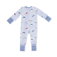BASEBALLS PLAYING BASEBALL CONVERTIBLE ROMPER
