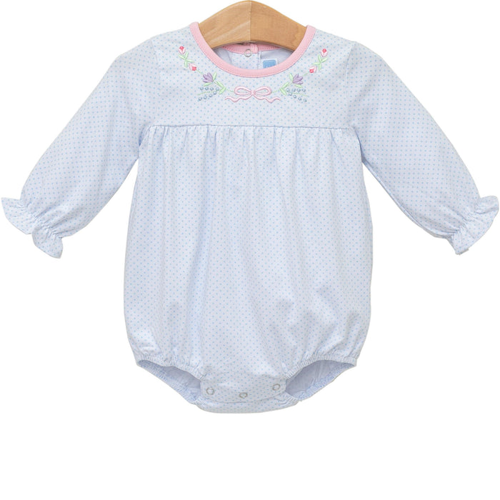 TROTTER STREET FLORAL EMBROIDERY BUBBLE