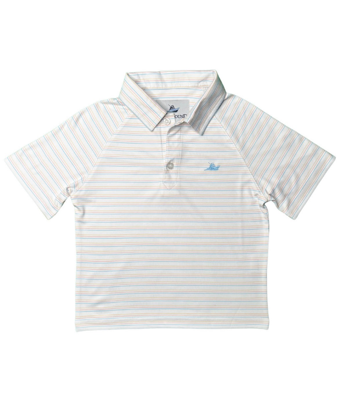 Boys Polo Impala/Coral/Petit Four
