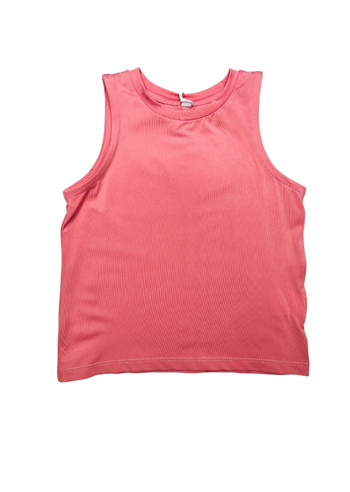 SALMON PINK TANK TOP