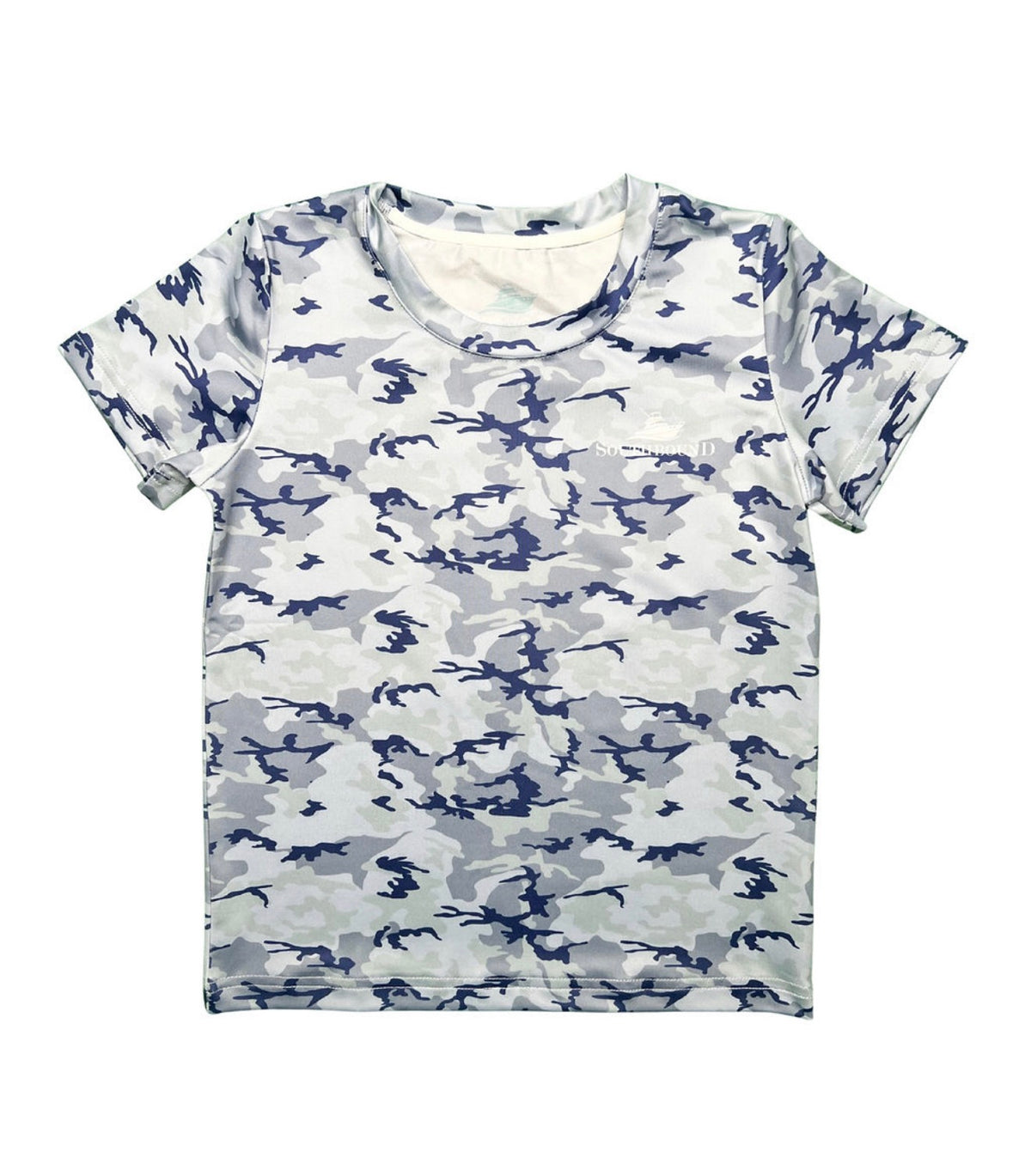PERFORMANCE TEE BLUE CAMO