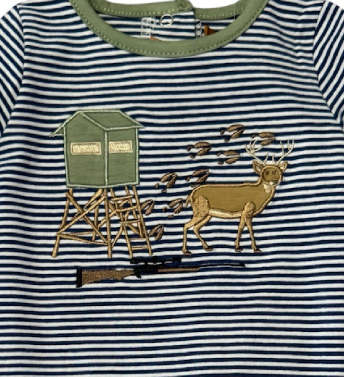 Evening Hunt Applique Romper