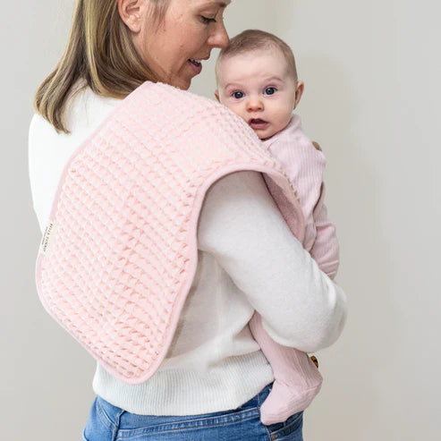 BELLA TUNNO BIB + BURP SET BLUSH