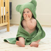 BELLA TUNNO HOODED TOWEL + BATH MITT SEAFOAM